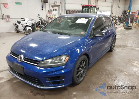 2017 Volkswagen Golf R 4-Door W/Dcc Navigation z USA, uszkodzony, nr VIN WVWWF7AU6HW078830